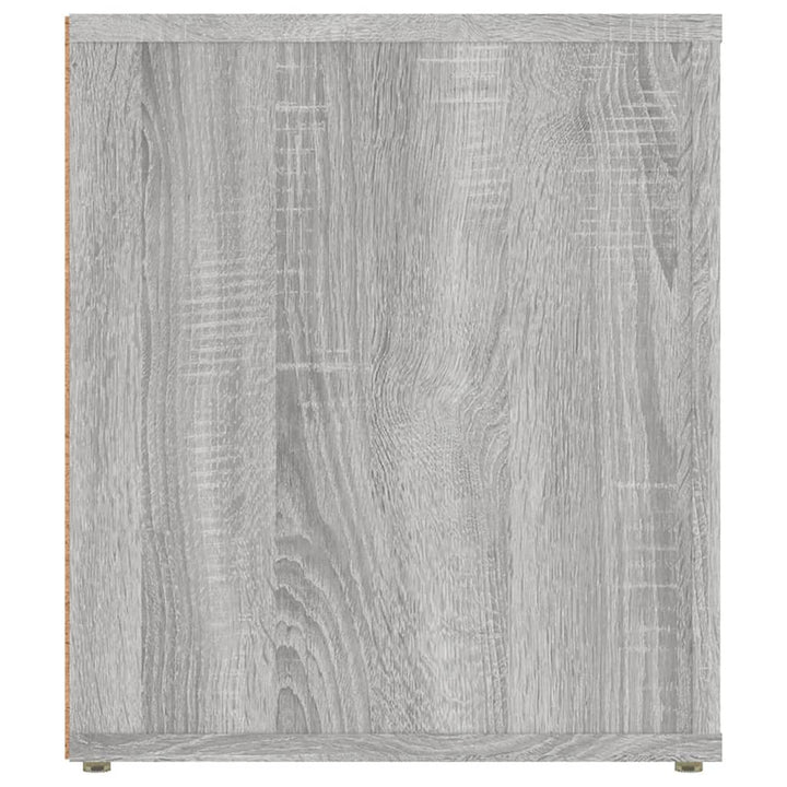 Comodă Tv, Gri Sonoma, 100X35X40 Cm, Lemn Prelucrat