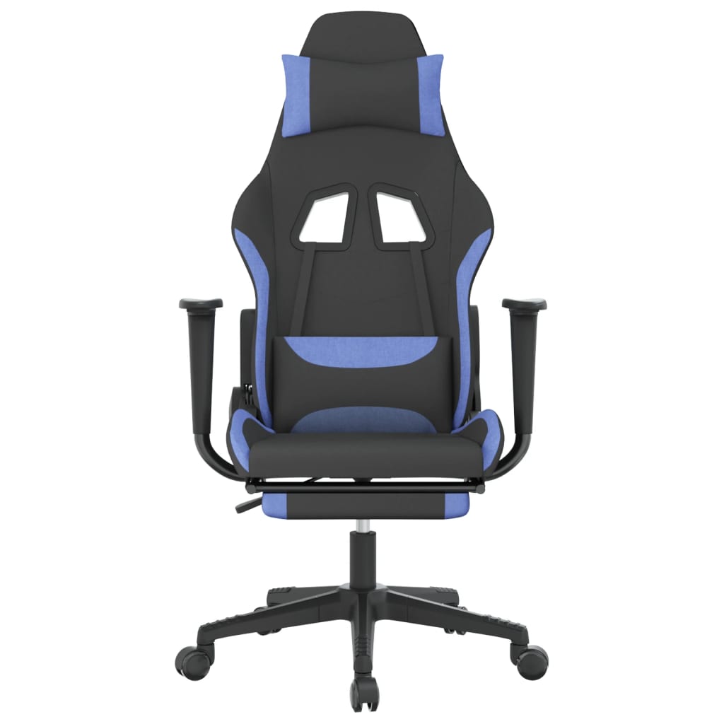 Scaun De Gaming Cu Suport Picioare, , Textil