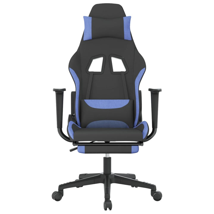 Scaun De Gaming Cu Suport Picioare, , Textil