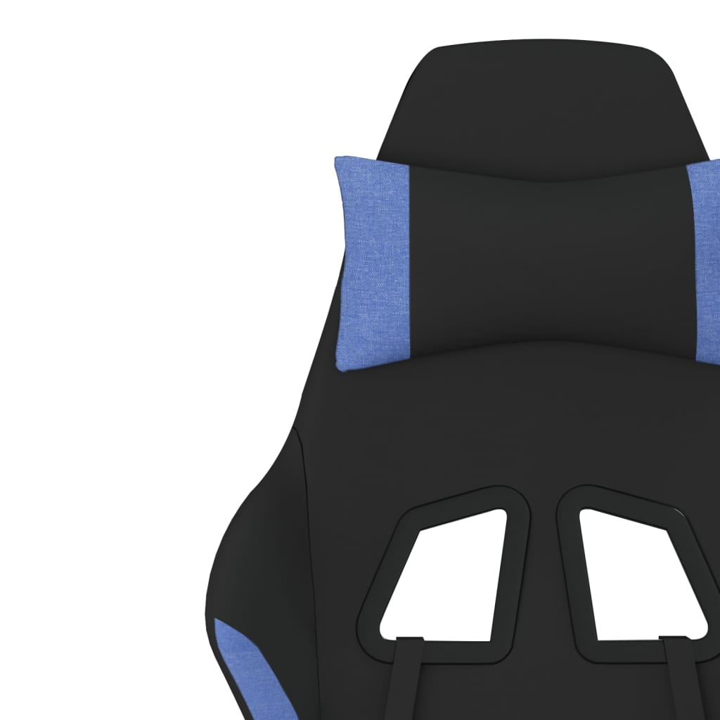 Scaun De Gaming Cu Suport Picioare, , Textil