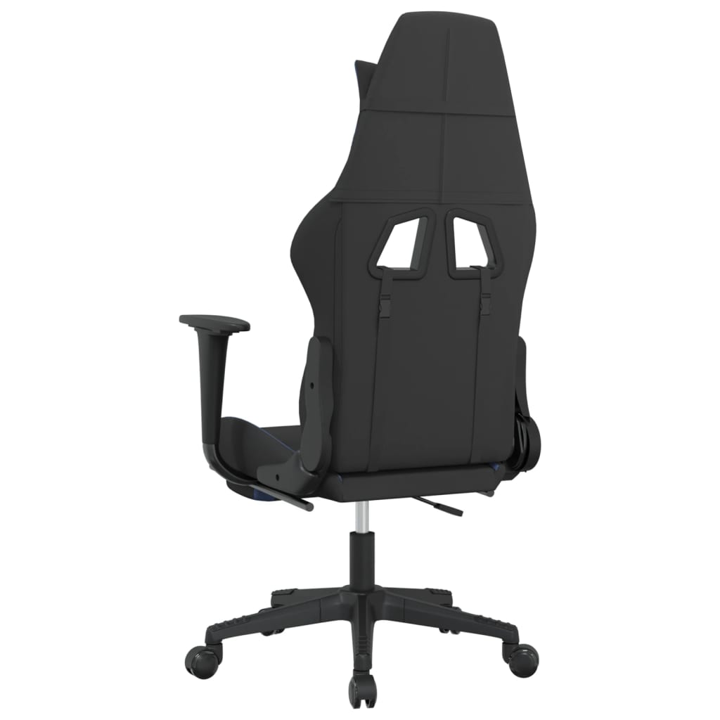 Scaun De Gaming Cu Suport Picioare, , Textil