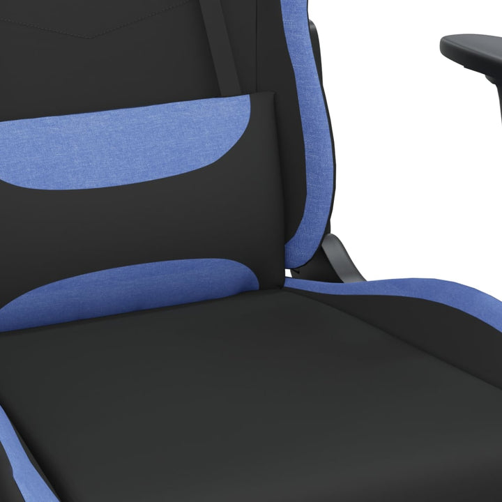Scaun De Gaming Cu Suport Picioare, , Textil