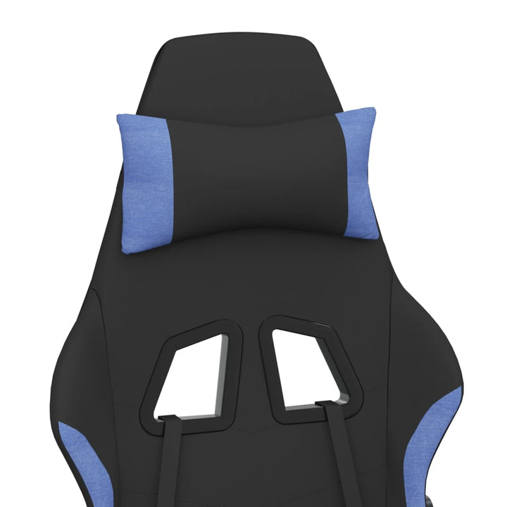 Scaun De Gaming Cu Suport Picioare, , Textil