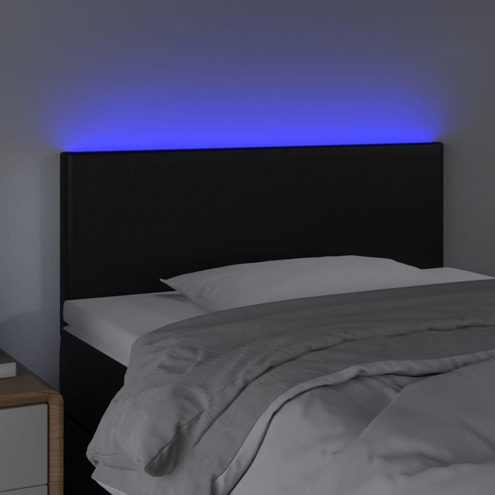 Tăblie De Pat Cu Led, , , Piele Ecologică