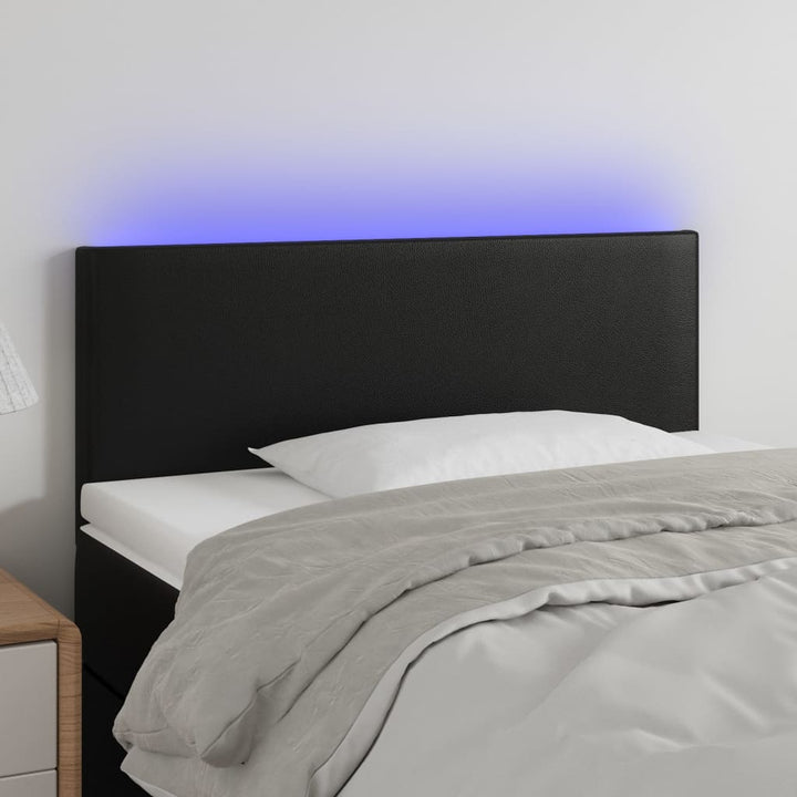 Tăblie De Pat Cu Led, , , Piele Ecologică