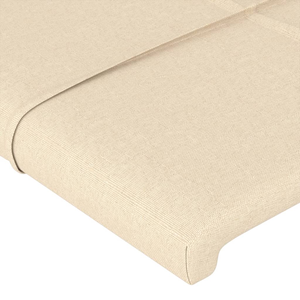 Tăblie De Pat Cu Led, , , Textil