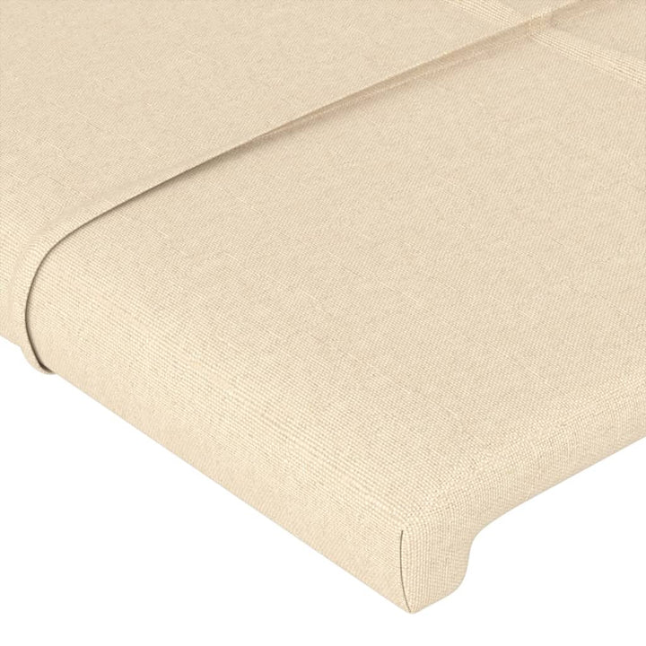 Tăblie De Pat Cu Led, , , Textil