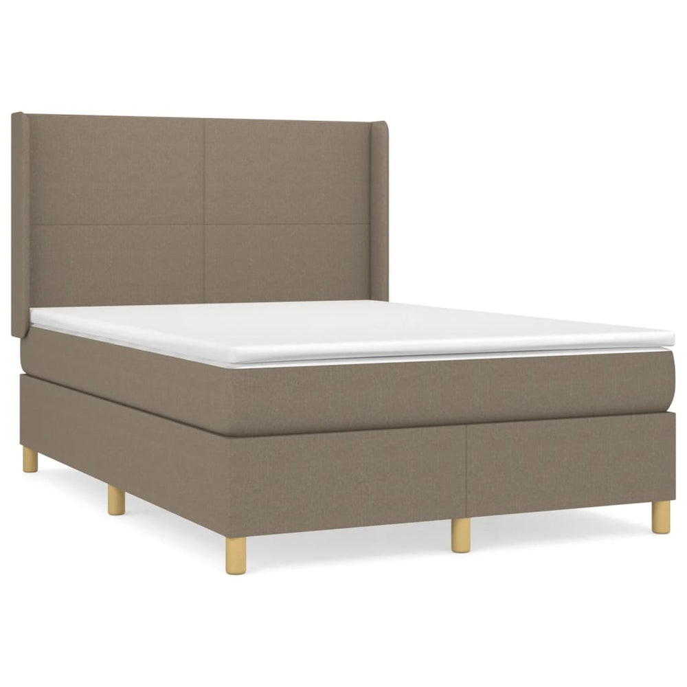 Pat Continental Cu Saltea Gri Taupe 140X200 Cm Material Textil