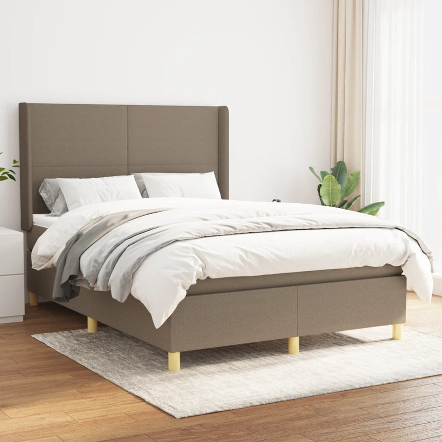 Pat Continental Cu Saltea Gri Taupe 140X200 Cm Material Textil