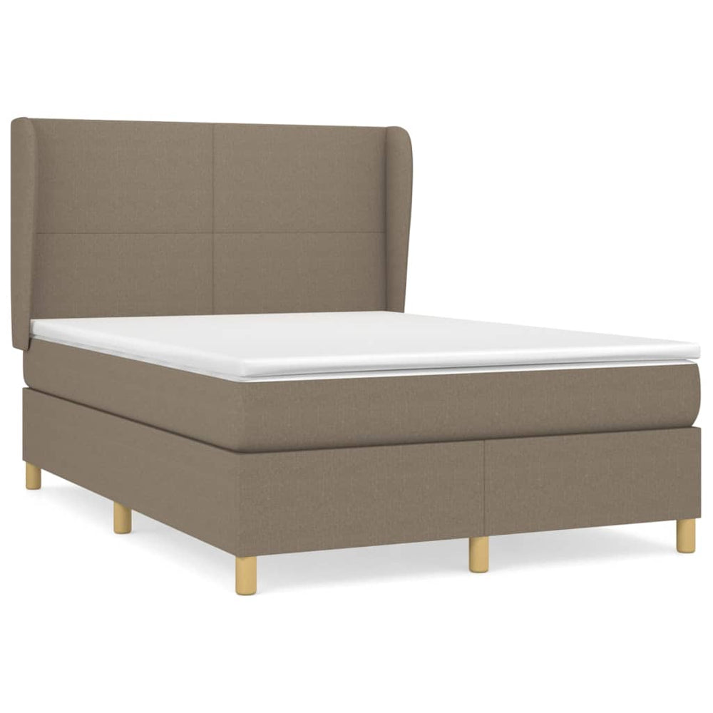 Pat Continental Cu Saltea Gri Taupe 140X200 Cm Material Textil