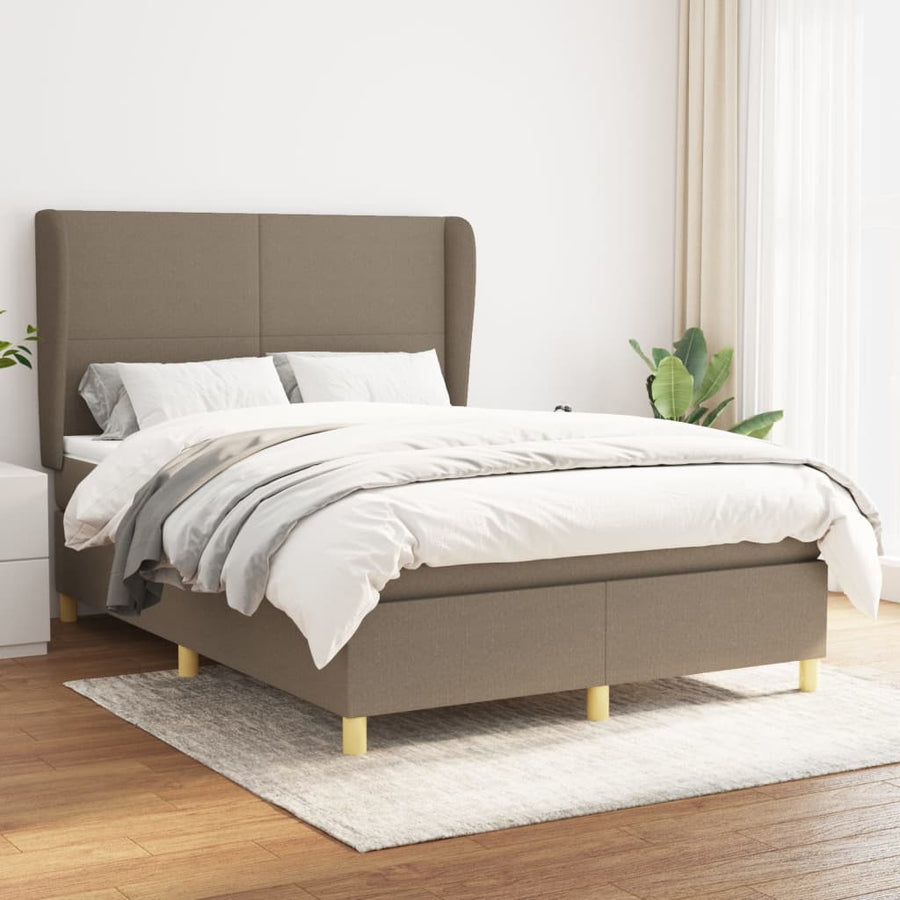 Pat Continental Cu Saltea Gri Taupe 140X200 Cm Material Textil