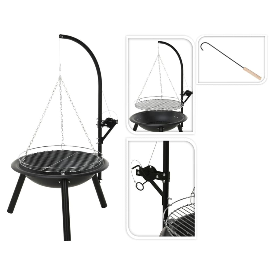 Progarden Bol De Foc Cu Grătar Barbecue &quot;Bbq&quot; 55 Cm