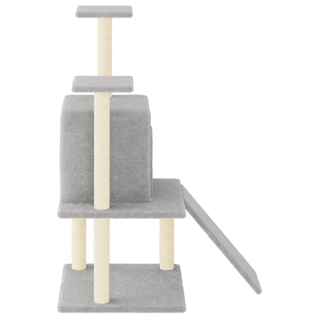 Ansamblu Pisici, Stâlpi Din Funie Sisal, , 110 Cm