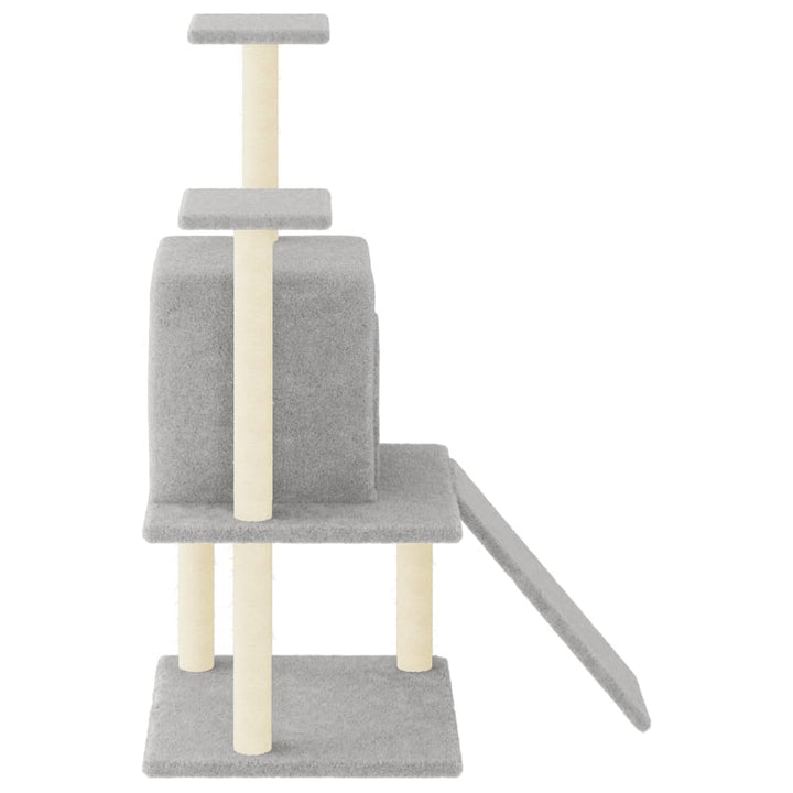 Ansamblu Pisici, Stâlpi Din Funie Sisal, , 110 Cm