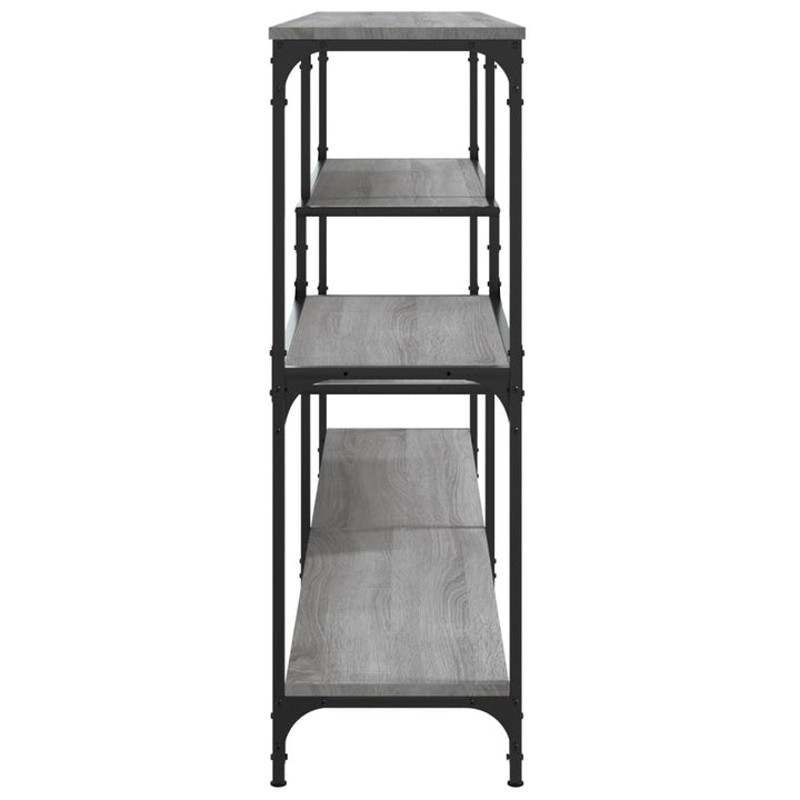 Măsuță Consolă, Gri Sonoma, 160X32X95 Cm, Lemn Prelucrat