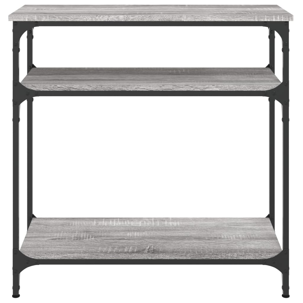 Măsuță Consolă, Gri Sonoma, 75X29X, Lemn Prelucrat