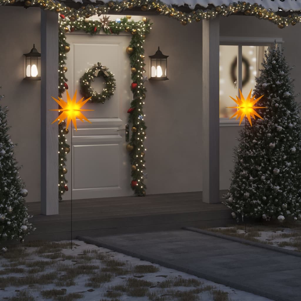 Lumină De Crăciun Cu Led/Țăruș De Sol, , 57 Cm, Pliabilă