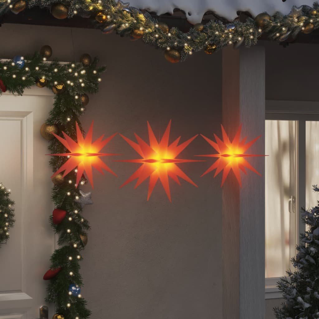 Lumini De Crăciun Cu Led-Uri, 3 Buc., , Pliabil