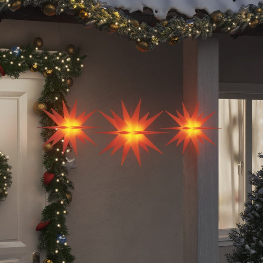 Lumini De Crăciun Cu Led-Uri, 3 Buc., , Pliabil