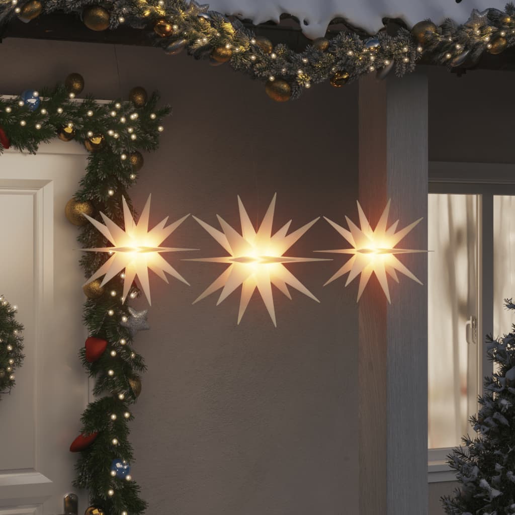 Lumini De Crăciun Cu Led-Uri, 3 Buc., , Pliabil
