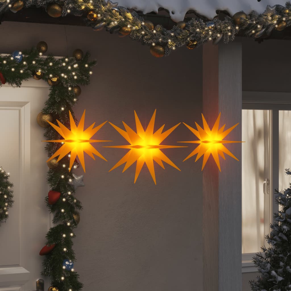 Lumini De Crăciun Cu Led-Uri, 3 Buc., , Pliabil