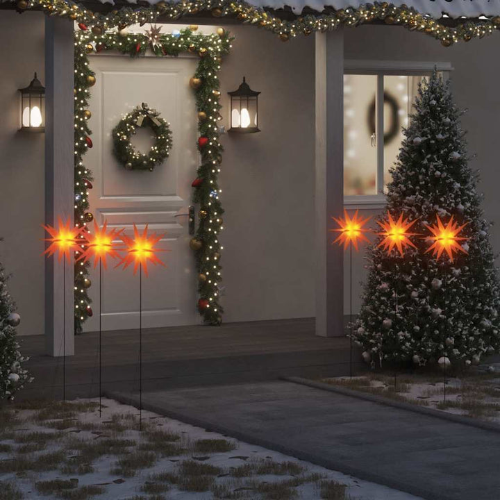 Lumini De Crăciun Cu Vârfuri Led 3 Buc. 35 Cm Pliabil