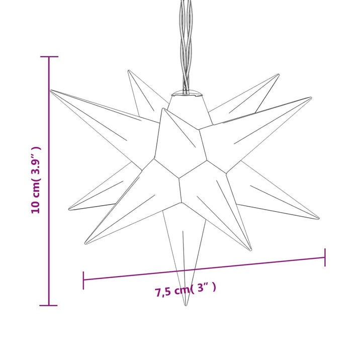 Lumină De Crăciun 10 Led-Uri 10 Cm