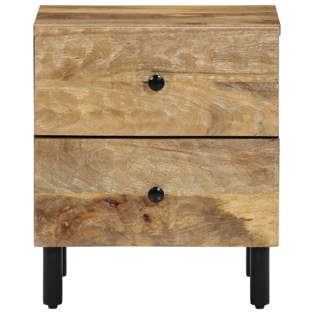 Noptiere, 2 Buc., 40X33X46 Cm, Lemn Masiv De Acacia