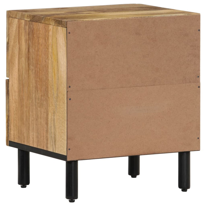 Noptiere, 2 Buc., 40X33X46 Cm, Lemn Masiv De Acacia
