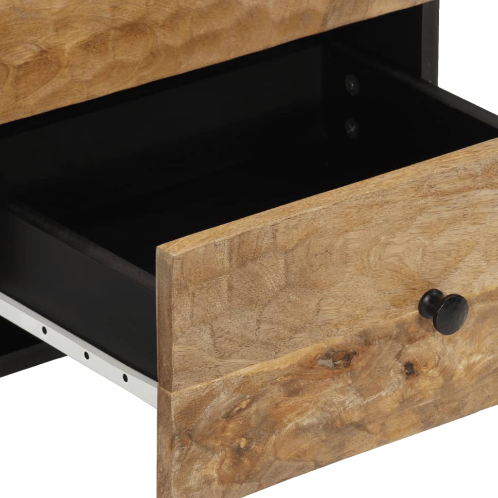Noptiere, 2 Buc., 40X33X46 Cm, Lemn Masiv De Acacia