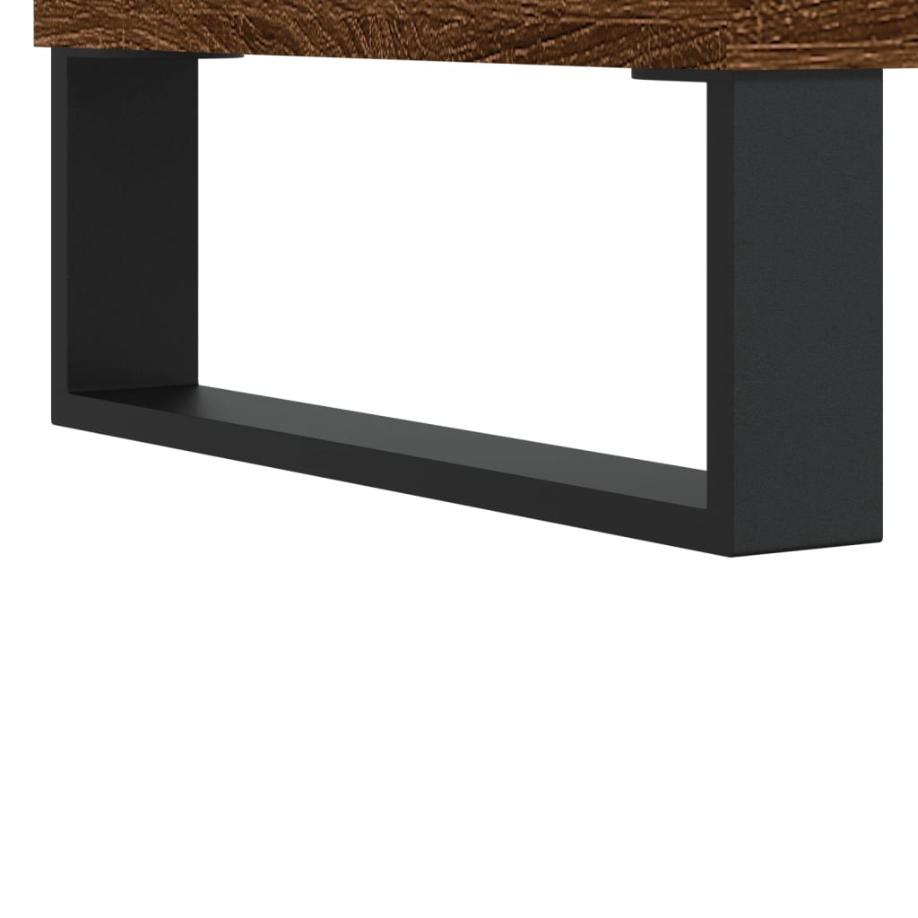 Dulap, Stejar Maro, 90X34X80 Cm, Lemn Compozit