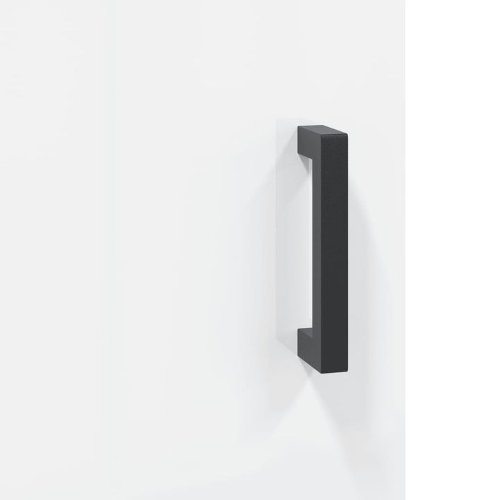 Dulap Înalt, Alb Extralucios, 69,5X31X115 Cm, Lemn Prelucrat