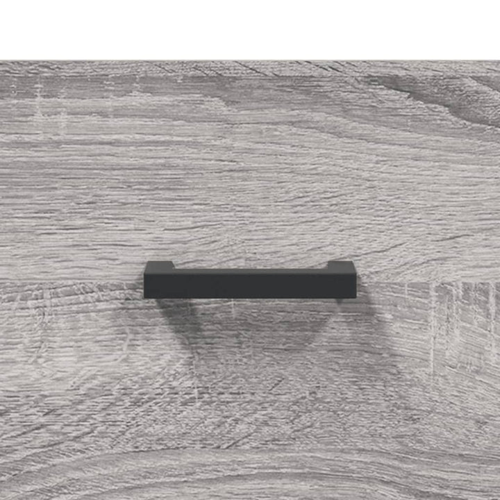 Comodă Tv, Gri Sonoma, 80X36X50 Cm, Lemn Prelucrat