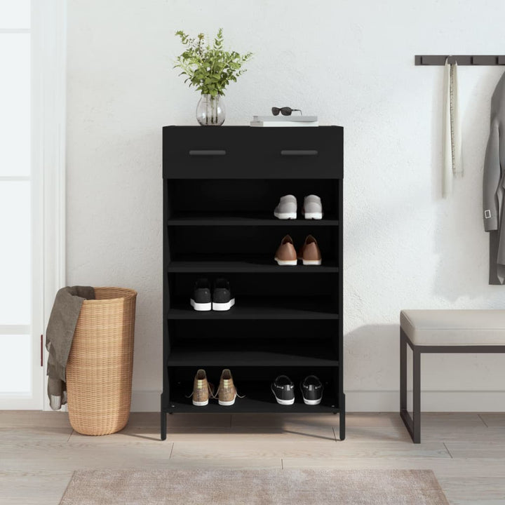 Pantofar, Stejar Maro, 60X35X105 Cm, Lemn Compozit