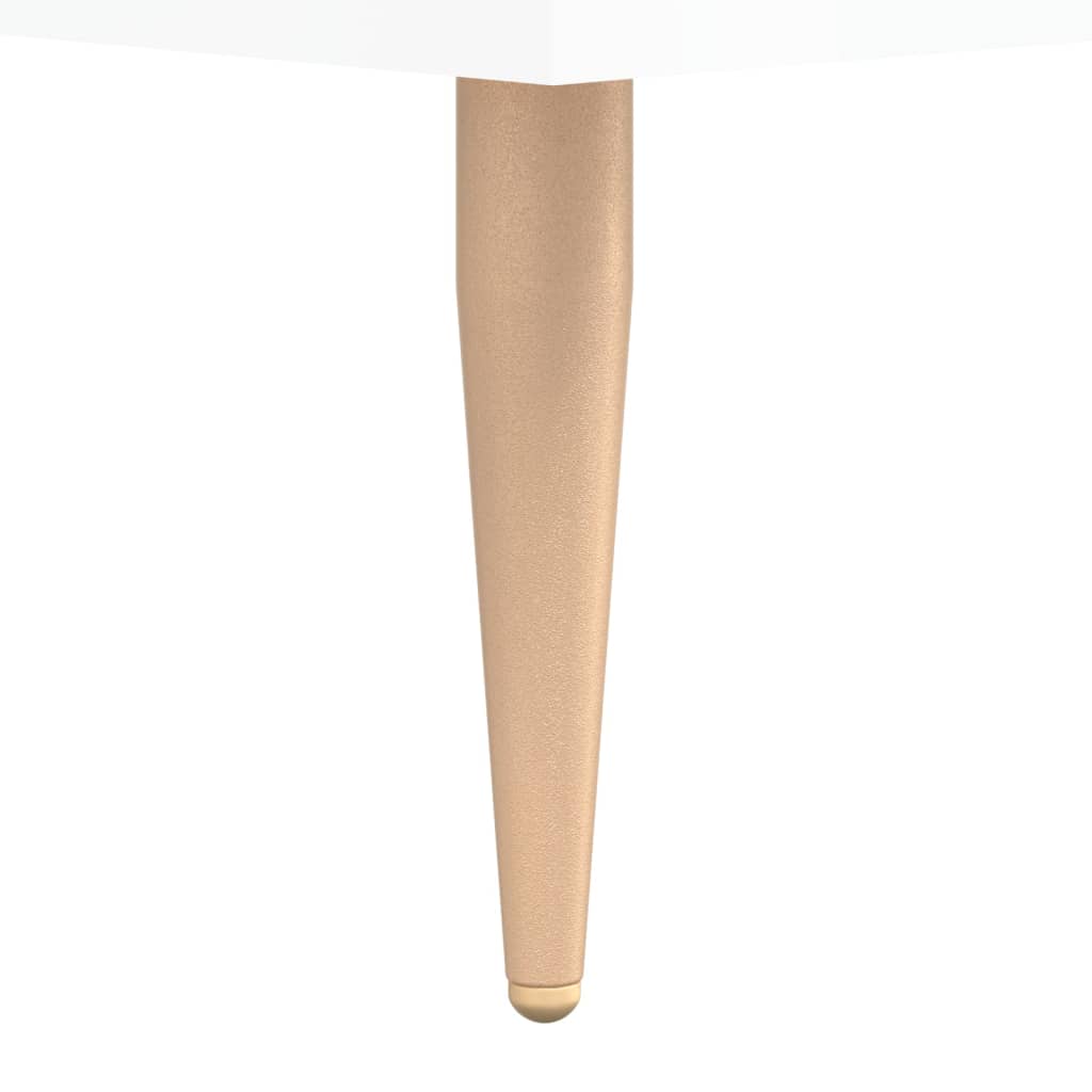 Pantofar, Alb Extralucios, 30X35X105 Cm, Lemn Prelucrat
