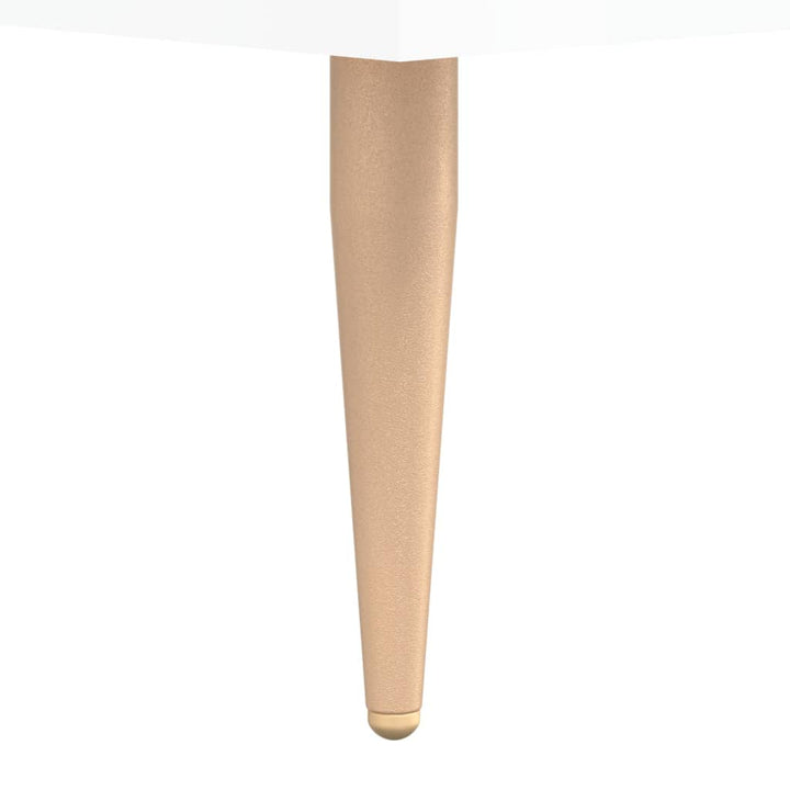 Pantofar, Alb Extralucios, 30X35X105 Cm, Lemn Prelucrat