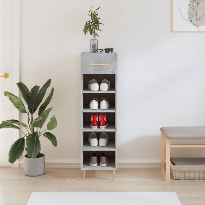 Pantofar, Alb Extralucios, 30X35X105 Cm, Lemn Prelucrat