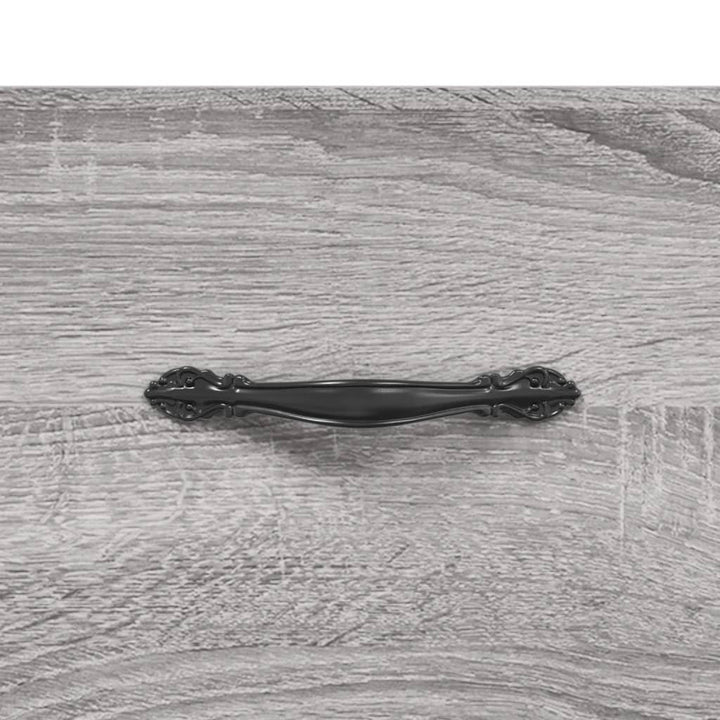 Pantofar, Gri Sonoma, 30X35X105 Cm, Lemn Compozit