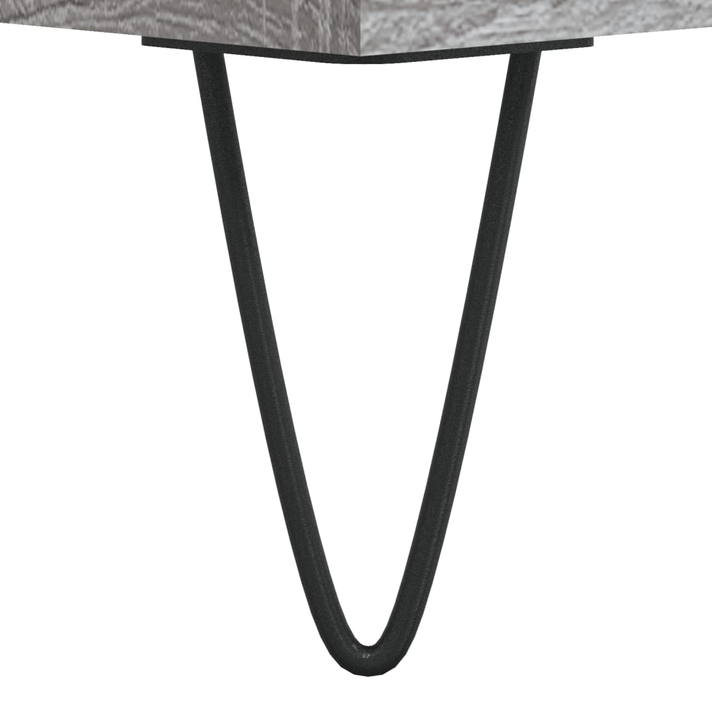 Pantofar, Gri Sonoma, 30X35X105 Cm, Lemn Compozit