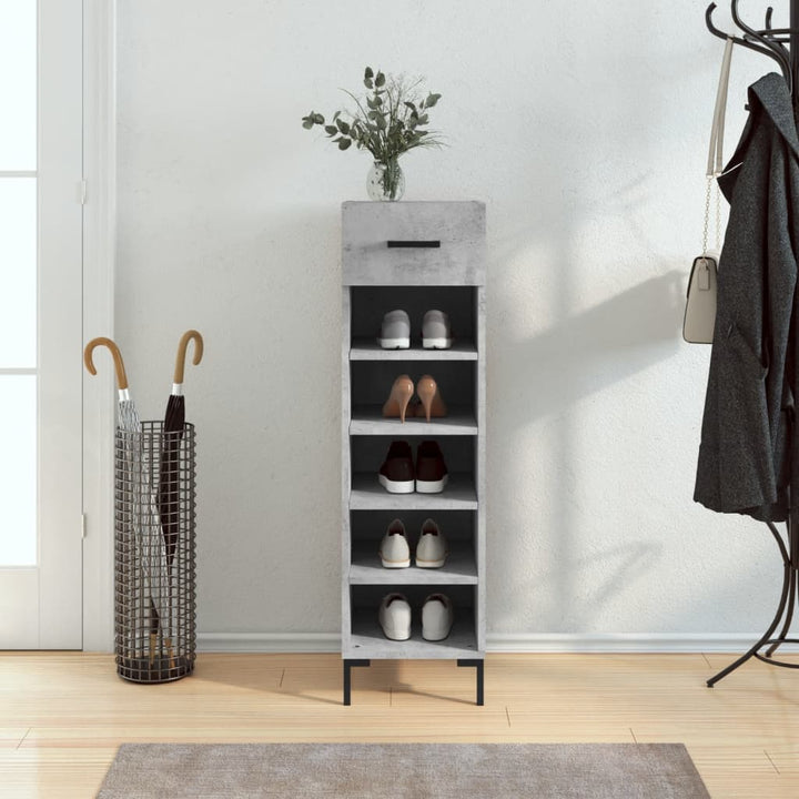Pantofar, Alb Extralucios, 30X35X105 Cm, Lemn Prelucrat