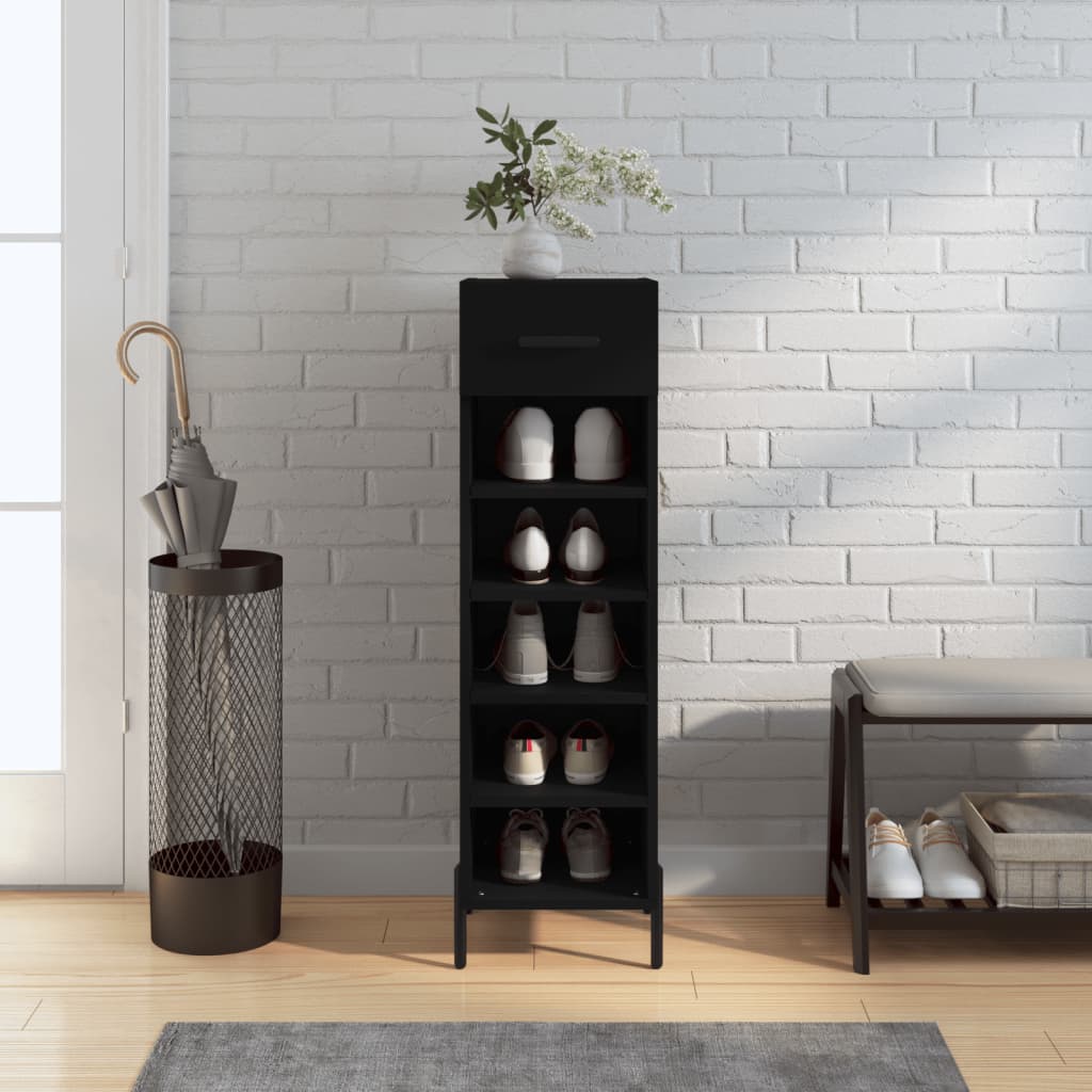 Pantofar, Alb Extralucios, 30X35X105 Cm, Lemn Prelucrat