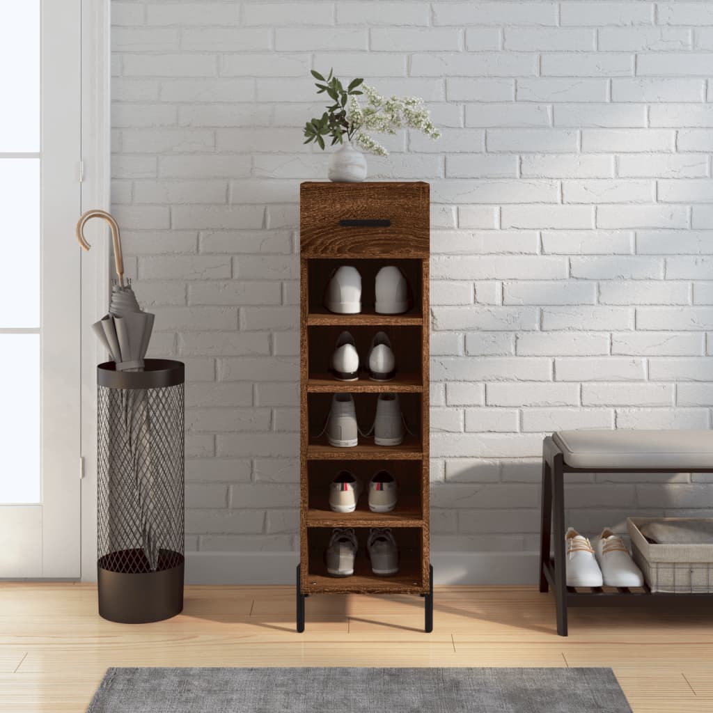 Pantofar, Alb Extralucios, 30X35X105 Cm, Lemn Prelucrat