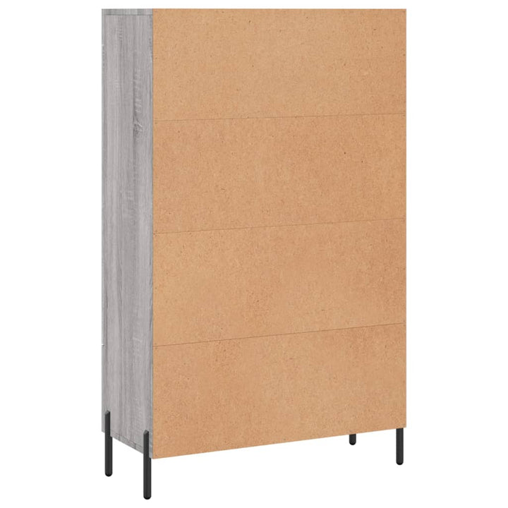 Dulap Gri Sonoma 69,5X31X115 Cm, Lemn Prelucrat