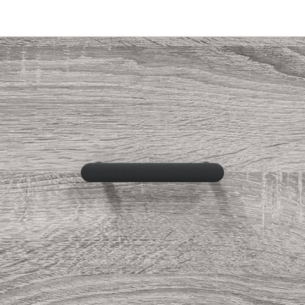 Dulap Gri Sonoma 69,5X31X115 Cm, Lemn Prelucrat