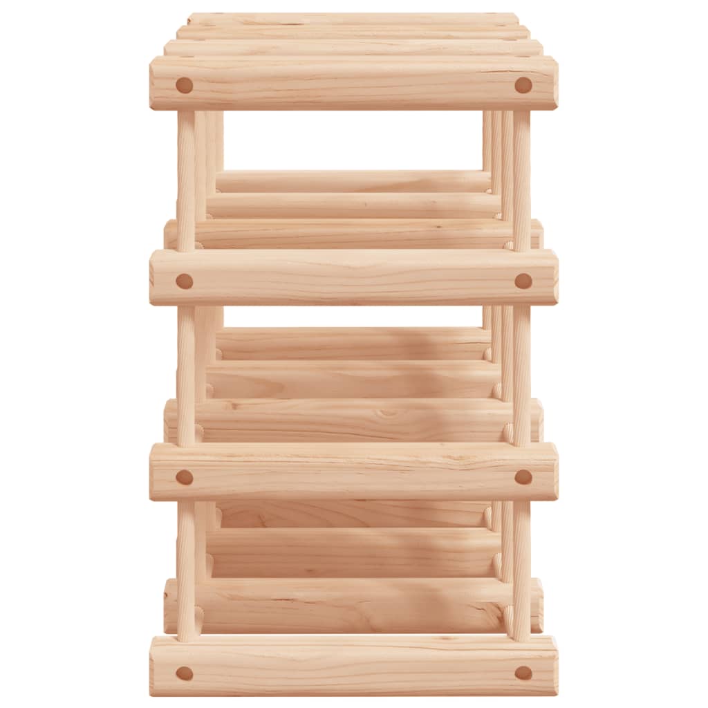 Raft De Vin Pentru 12 Sticle, 36X23X36 Cm, Lemn Masiv De Pin