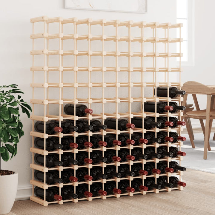 Raft De Vin Pentru 12 Sticle, 36X23X36 Cm, Lemn Masiv De Pin