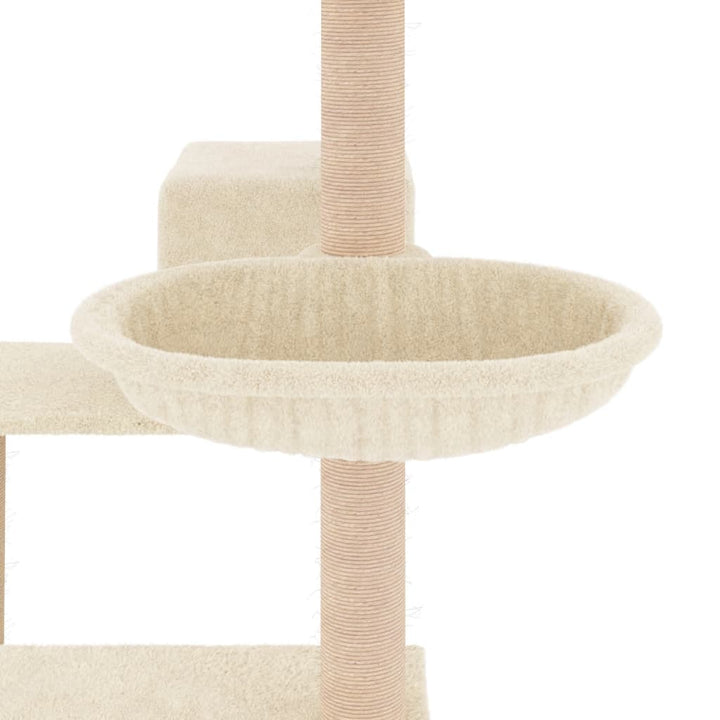 Ansamblu De Pisici Cu Stâlpi Din Funie De Sisal, , 82,5 Cm