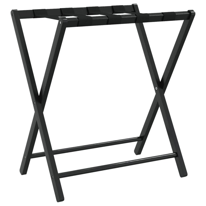 Suport Pentru Bagaje, Negru, 68,5X38X58 Cm, Bambus