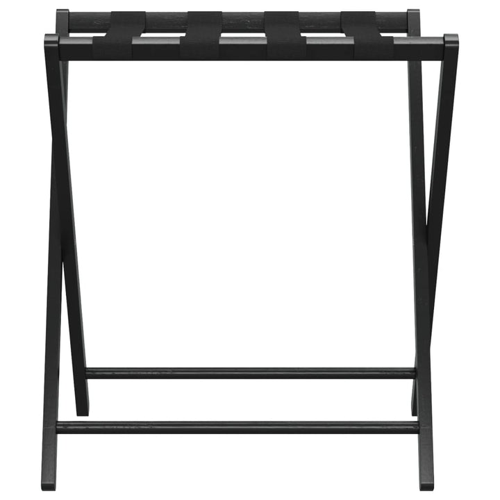 Suport Pentru Bagaje, Negru, 68,5X38X58 Cm, Bambus