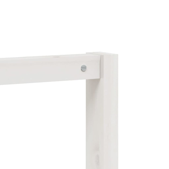 Cuier Haine Cu Pantofar 113X40X157,5 Cm Lemn Masiv De Pin